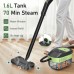 14 IN 1 Steam Mop Cleaner, 1.6L Detachable Handheld Steam Cleaner with 37 Accessories, 2500W Multipurpose Steamer Cleaning for Home,Floors,Tile,Grout,Upholstery,Carpet,Car,15S Fast Heat-Up